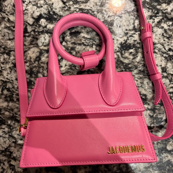 Jacquemus Handbags - Jacquemus Pink Noeud